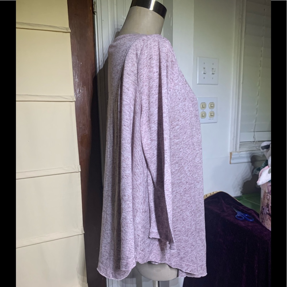 Free people oversized top small purple - Picture 4 of 8